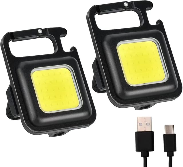 Lampe D Inspection Mini Huit Cents Lumens Led Avec Aimant Quatre Modes Pour Réparation Auto Et Randonnée