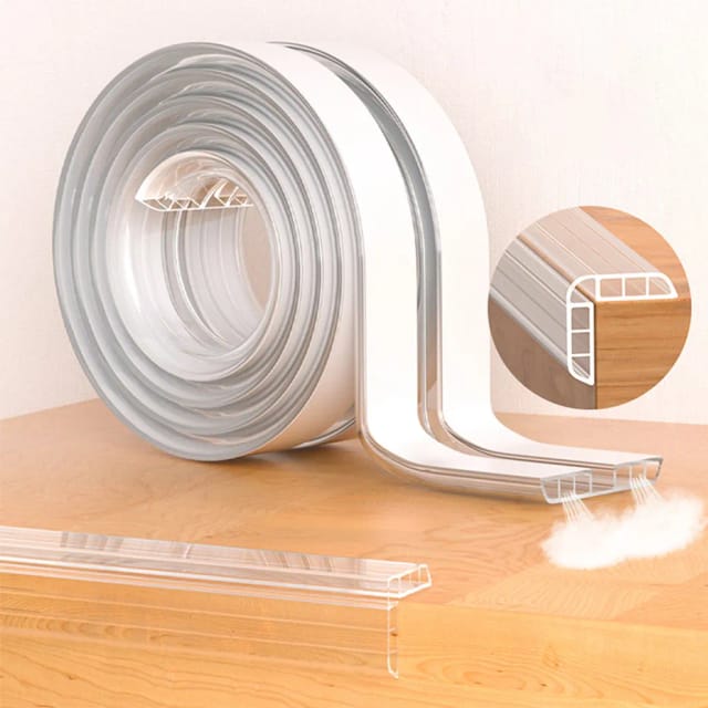 Lot De Protection D Angle Pour Bébé Deux Mètres Soixante Huit Millimètres Adhésif Transparent Extra Large Pour Meubles