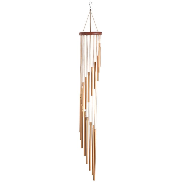 Carillon Éolien D'Extérieur, Carillon Éolien Avec Tube En Alliage D'Aluminium Pour La Décoration Du Jardin, De La Maison, Du Porche, De La Terrasse Ou Du Balcon.