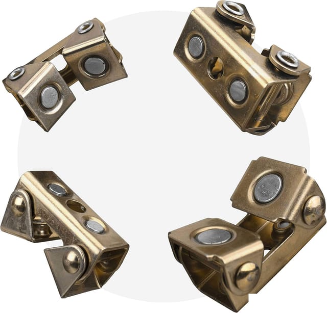 Support Magnétique En Acier Inoxydable En Forme De V Pour Outils Et Équipements Rangement D Atelier