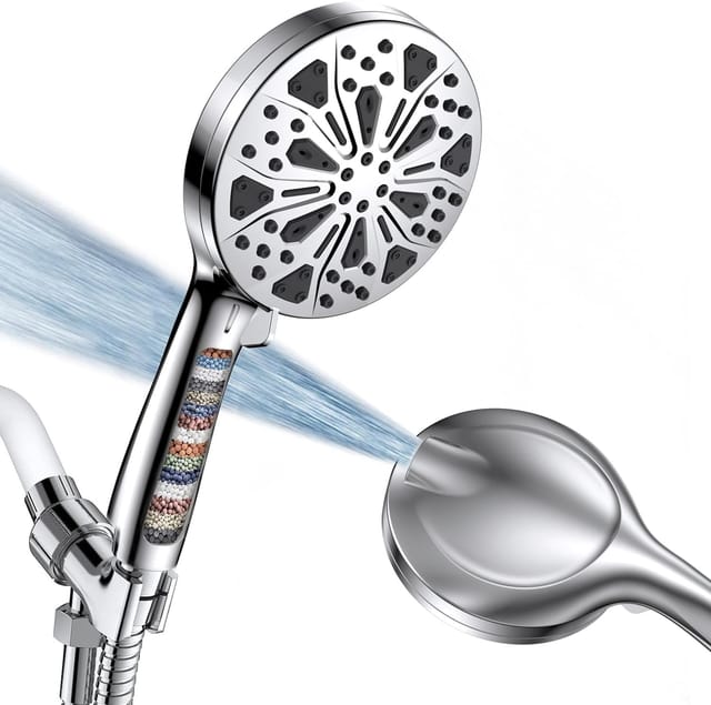 Pommeau De Douche Combiné Avec Douchette, Pommeau De Douche Haute Pression Filtré, 10 Modes De Jet, Pommeau De Douche Avec Filtres