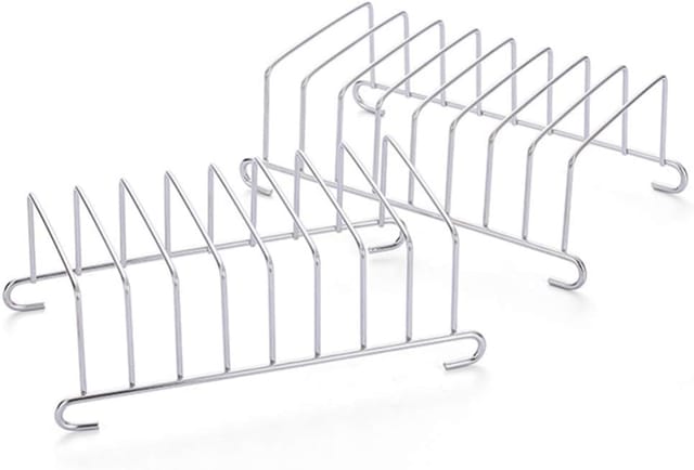 Lot De 2 Porte-toasts En Acier Inoxydable Argenté, Grille À Pain Pour Anniversaire, Mariage Et Buffet Festif