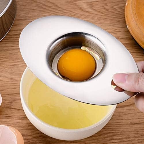 Séparateur De Jaune D Oeuf En Acier Inoxydable Pour Filtrer Le Blanc Et Le Jaune Outil De Cuisine Pour Préparer Les Meringues Et Pâtisseries