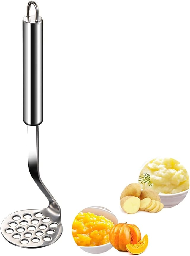 Presse Purée En Acier Inoxydable Pour Purée De Pommes De Terre Crémeuse Lavable Au Lave Vaisselle Outil De Cuisine Pratique
