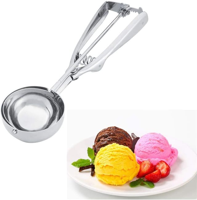 Cuillère À Glace Réutilisable Pour Glace Et Sorbet Outil Pour Servir Les Desserts Et Les Fruits Confits