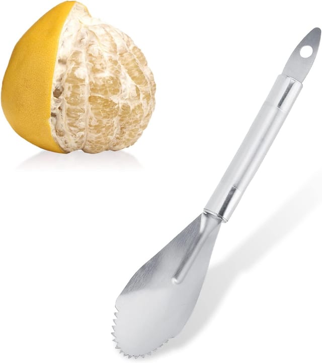 Coupe-pamplemousse Et Éplucheur D’agrumes En Acier Inoxydable, Outil Multifonction Pour Peler Et Trancher Les Fruits