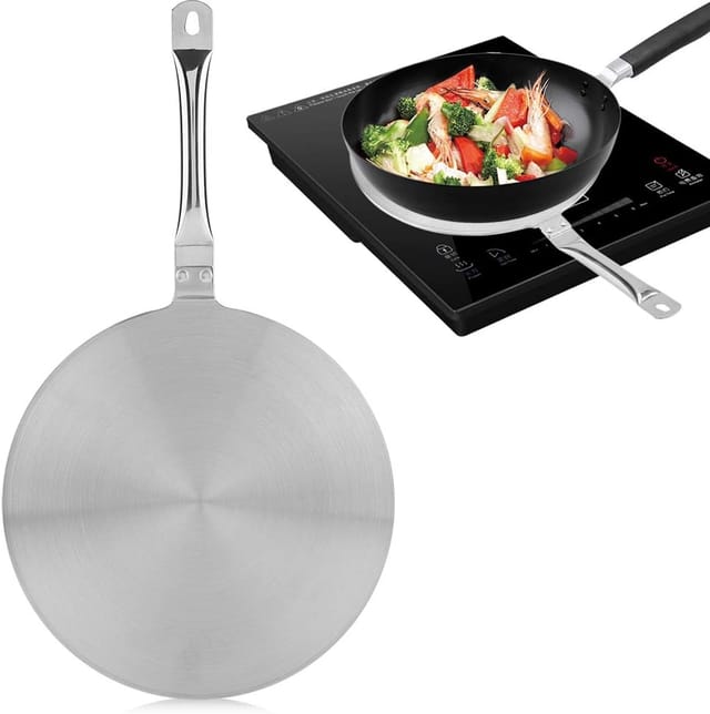 Plaque De Diffusion Pour Induction Convertisseur De Chaleur En Acier Inoxydable Pour Cuisson Sur Gaz Ou Électrique Répartiteur De Chaleur