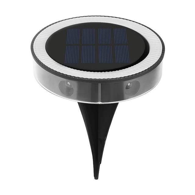 Lampes Solaires De Jardin - Lampe Décorative Étanche Pour Pelouse Avec 6 Led, Idéale Pour L'Éclairage Extérieur Du Jardin, De La Terrasse Et Des Allées.
