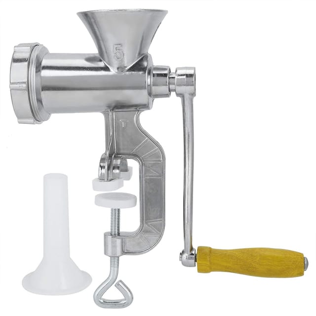 Hachoir À Viande Manuel En Alliage D Aluminium Avec Tube À Saucisse Pour Préparer De La Viande Hachée Et Des Saucisses Outil De Cuisine Robuste
