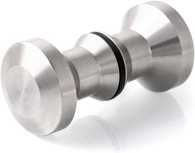 Poignée De Porte De Douche Ronde En Acier Inoxydable 304, Accessoire Pour Porte De Salle De Bain, Quincaillerie Chromée