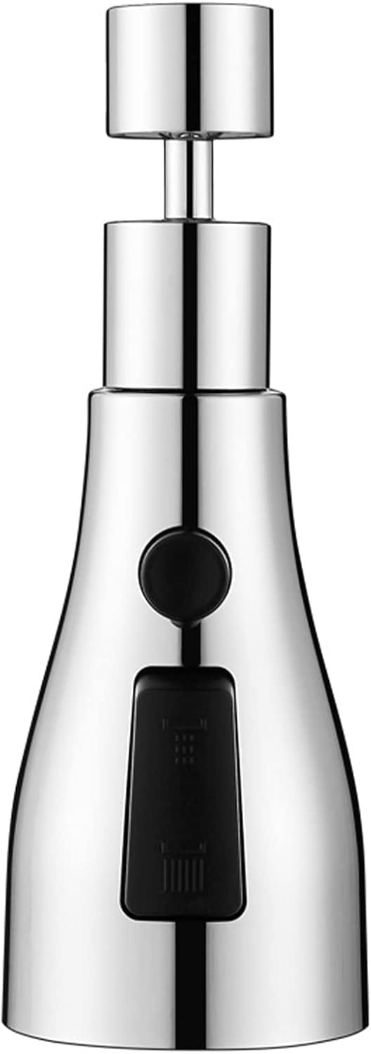 Douche De Robinet De Cuisine 360 Degrés Avec Trois Jets, Embout De Remplacement Pour Mitigeur Et Évier