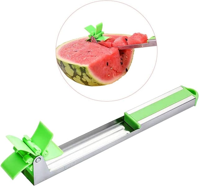 Coupe-pastèque Multifonction En Acier Inoxydable, Outil Pour Melon, Papaye, Pitaya Et Fruits Exotiques
