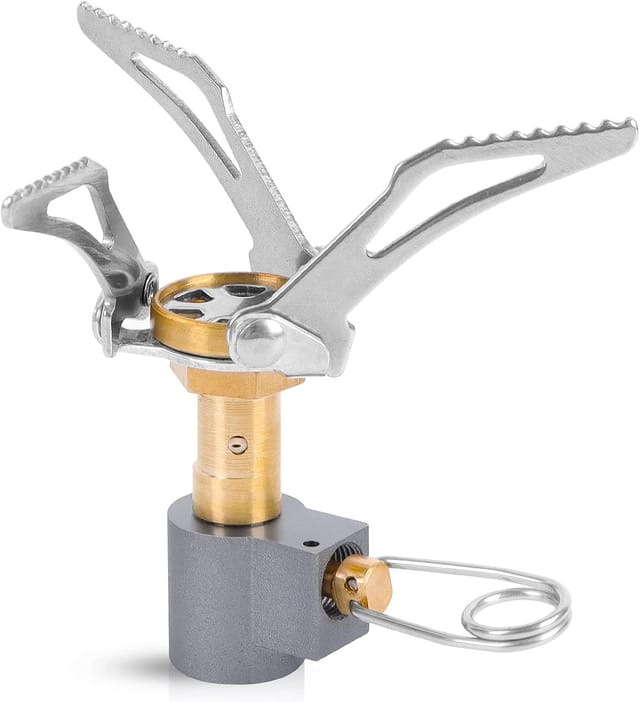 Réchaud De Camping Ultra Léger Portable, Mini Gaz Compact Pour Randonnée Et Pique-nique, Cuisson Extérieure Pratique