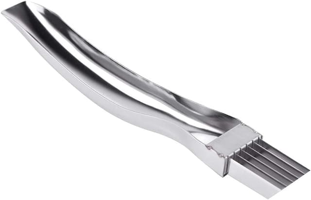 Porte-oignons/trancheur, Fourchette Auxiliaire En Acier Inoxydable, Accessoire De Cuisine Spécial Pour Chef, Avec Filet