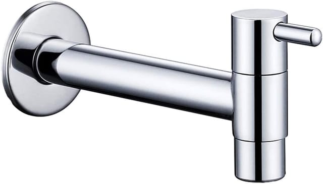 Robinet Mural Simple À Ouverture Rapide Pour Cuve À Eau Froide, Robinet D’arrêt Pour Jardin Et Buanderie