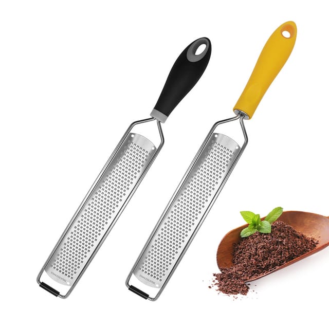 Râpe À Fromage Et Légumes Robuste Pour Parmesan Citron Et Gingembre En Acier Inoxydable Outil De Cuisine Multifonction