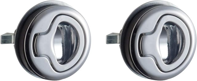 Lot De 2 Verrouillages Encastrés En Acier Inoxydable Pour Camping-car Et Bateau, Serrures De Levage Pour Meubles
