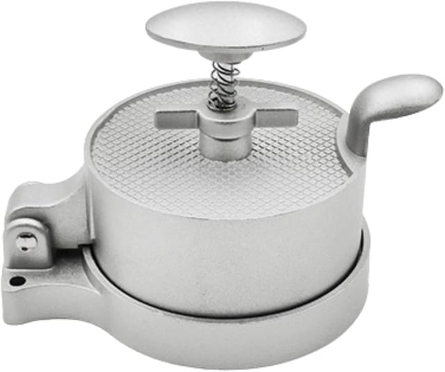 Presse À Hamburger Réglable En Aluminium Avec Revêtement Antiadhésif, Moule Pour Viande Hachée Et Grillades