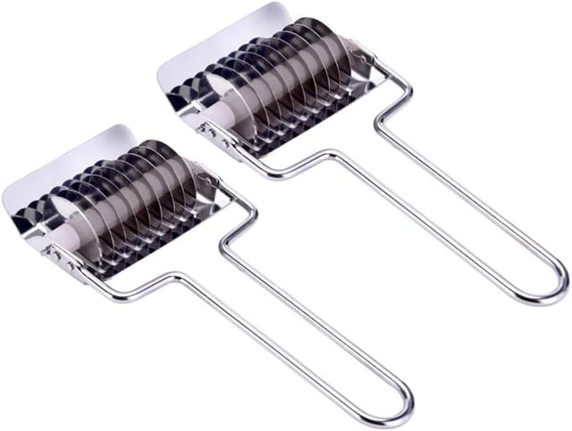 Lot De 2 Machines Manuelles À Spaghetti En Acier Inoxydable, Coupe-pâtes À Tambour Pour Nouilles Fraîches Maison