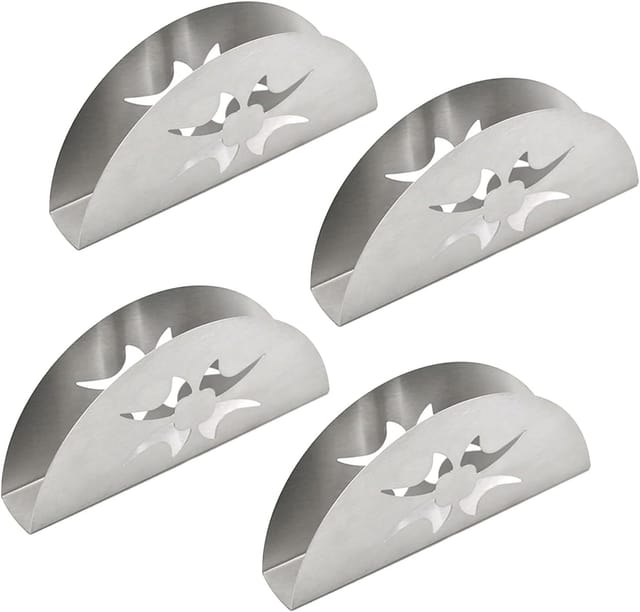 Lot De 4 Porte-serviettes En Acier Inoxydable, Supports Pour Cuisine Et Salle De Bain,  Élégants