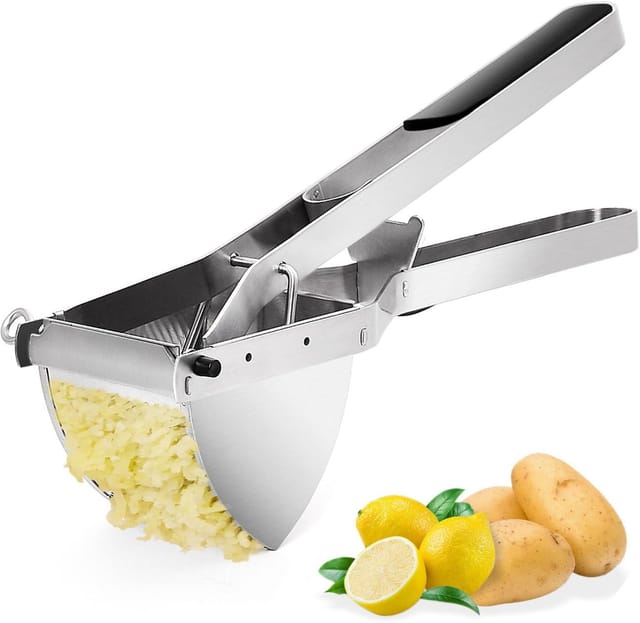 Presse-purée En Acier Inoxydable, Presse-purée Professionnelle Pour Purée De Pommes De Terre, Jus De Fruits Et Aliments Pour Bébés