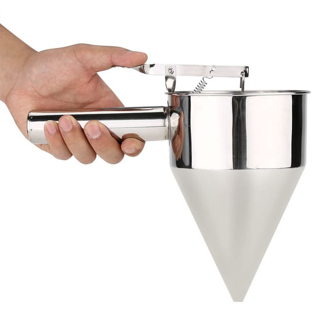 Entonnoir À Piston En Acier Inoxydable Distributeur Pour Pâtisserie Et Gâteaux Outil De Boulangerie Pour Décorer Desserts Avec Précision