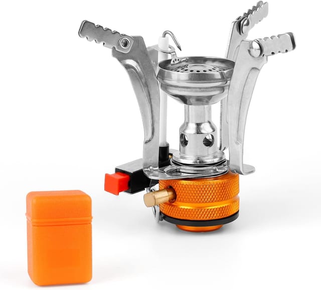 Adaptateur Pour Réchaud De Camping Pour Bouteille De Propane Miniature Valve Pour Barbecue Et Extérieur