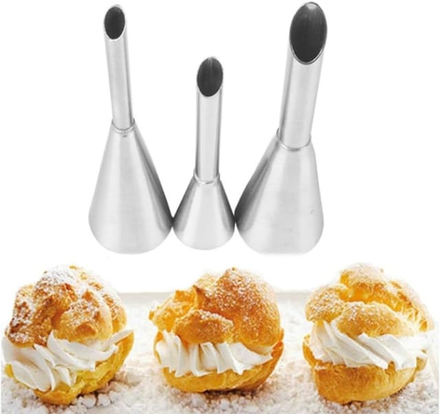 Douille À Pâtisserie, Kit De Douille À Crème Fouettée En Acier Inoxydable, Douille Réutilisable, Kit De Décoration De Gâteaux À La Crème, Outil De Décoration