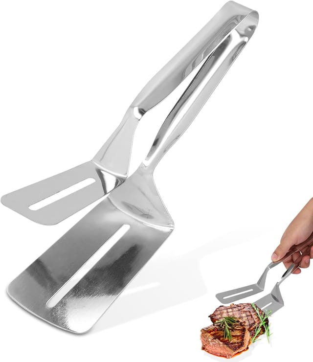 Pince À Salade Et À Service En Acier Inoxydable, Pour Pain, Viande, Poisson Et Pâtisserie, Accessoire De Buffet Polyvalent