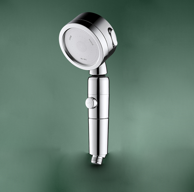 Pommeau De Douche A Main Haute Pression Trois Modes Avec Bouton D Arret Pour Une Experience De Bain Confortable Et Pratique