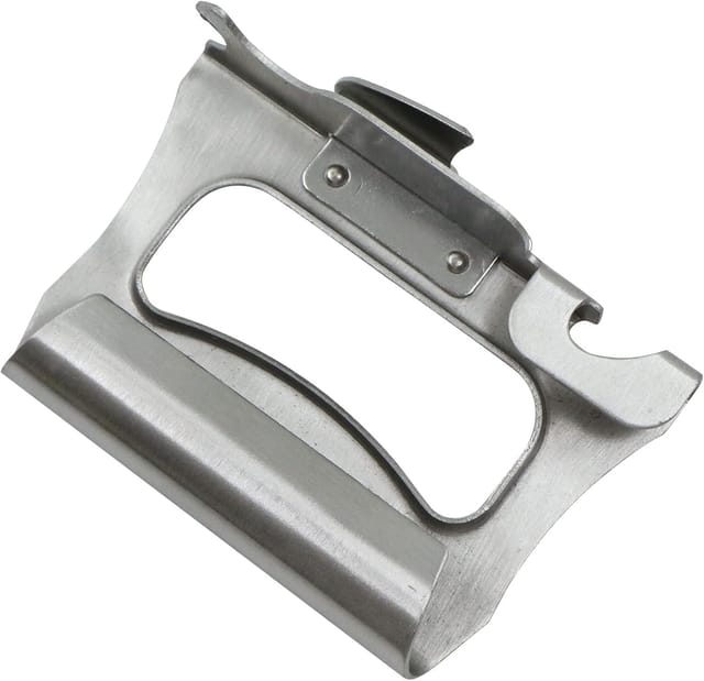 Ouvre Boîte Deux En Un Avec Décapsuleur En Acier Inoxydable Pour Seniors Outil De Cuisine Pour Boîtes De Conserve Et Bouteilles