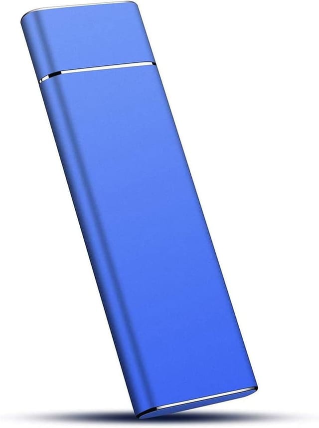 Disque Dur Externe Portable Un Téraoctet Pour Mac Et Pc Usb Trois Virgule Un Ultra Fin Grande Capacité De Stockage