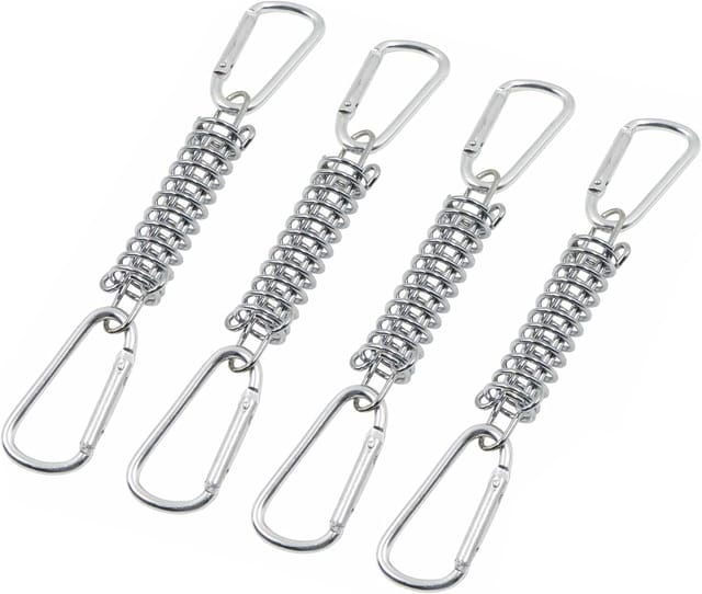 Lot De 4 Ressorts De Tension Pour Installation De Voile D’ombrage, Accessoires Pour Tente Et Bâche
