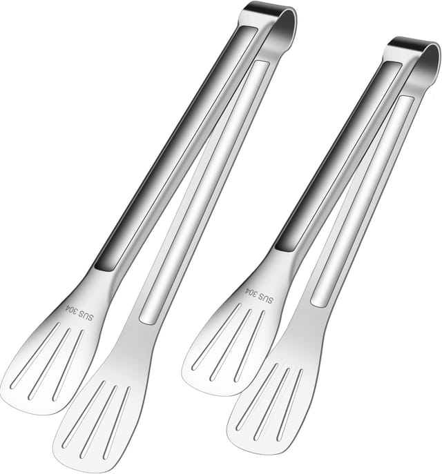 Pince De Cuisine En Acier Inoxydable Pour Barbecue Et Service De Table Accessoire Pour Buffet Salade Et Pâtisserie