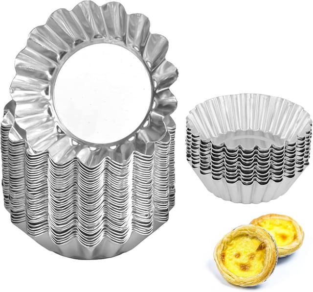 Lot De 30 Moules À Tartelette Et Gâteau, Réutilisables Pour Pâtisserie Diy, Accessoires De Cuisine Pratiques