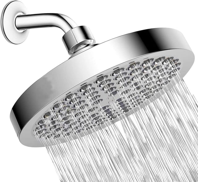 Douchette Fixe Étanche Haute Pression Économique Filetage Universel Un Demi Pouce Pour Salle De Bain