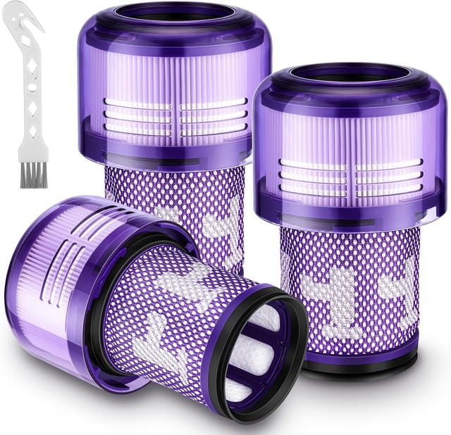 Filtres De Rechange V12 Pour Aspirateurs Dyson V12 Detect Slim, Slim+ Sans Fil Et V12 Slim Absolute, Sv34, Sv35