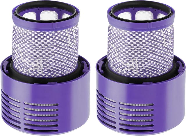 Lot De 2 Filtres De Rechange V10 Pour Aspirateurs Dyson Cyclone, Cyclone V10 Absolute, Cyclone V10 Animal, Cyclone V10 Motorhead Et Cyclone V10 Total Clean.