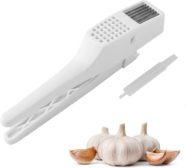 Presse Ail Multifonction Deux En Un Pour Gingembre Et Ail Outil De Cuisine Manuel Pour Hacher Et Presser Les Aromates