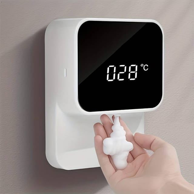 Distributeur De Savon Automatique À Induction, Distributeur De Savon Mural À Capteur, Distributeur De Gel Hydroalcoolique Sans Contact