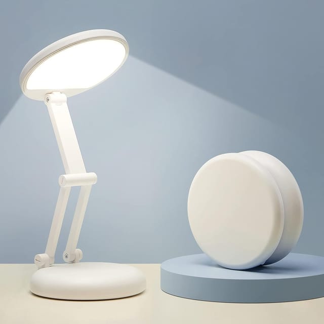 Lampe Led Sans Fil Avec Batterie, Pliable Et Portable, Lampe De Lecture Et De Bureau Rechargeable Nomade