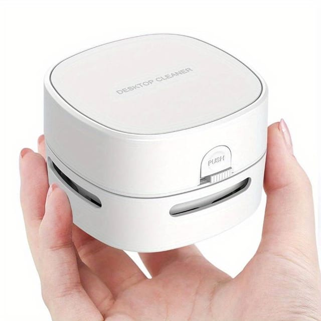 Mini Aspirateur Portable Sans Fil : Gardez Votre Bureau Propre Et Sans Poussière