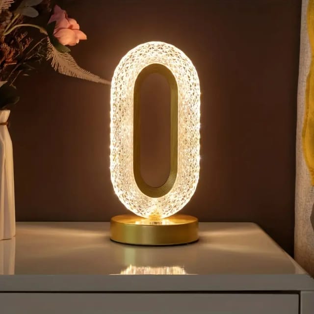 Lampe De Table Simple Pour Décoration, Veilleuse Pour Chambre Et Salon, Cadeau D’anniversaire Élégant