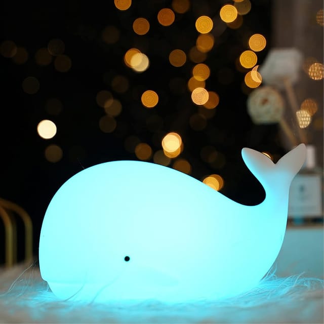 Veilleuse En Silicone, Lampe De Chevet Et Décoration De Chambre, Cadeau Parfait Pour Filles, Garçons Et Adultes