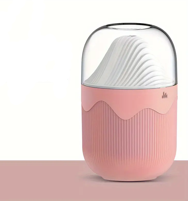Humidificateur De Table, Mini Humidificateur De 300 Ml, Protection Contre Les Pénuries D'Eau Et Les Coupures De Courant, Fonction De Commande Vocale Intelligente