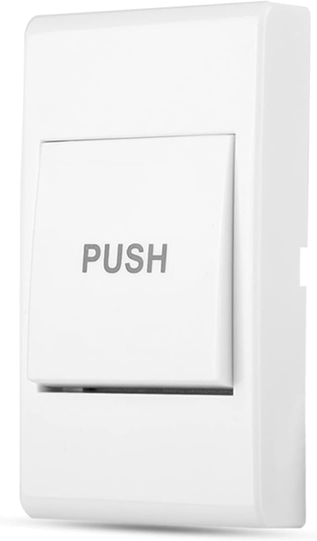 Bouton De Sortie De Porte En Métal Pour Maison Et Hôtel Interrupteur Mural Pour Ouverture De Porte Et Contrôle D Accès