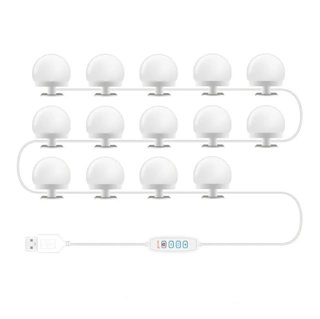 Lampe Maquillage Led Avec Chauffage Intégré - Couverture Avant, Usb, Éclairage Professionnel Beauté