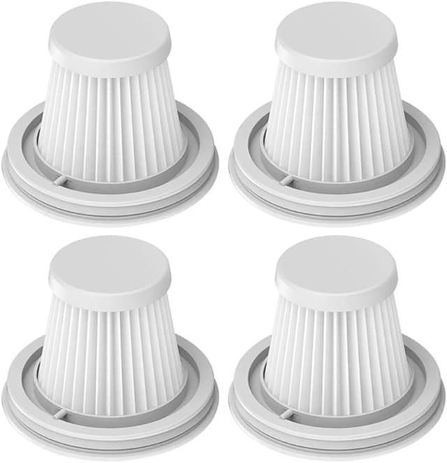 Lot De 4 Filtres Lavables Pour Xiaomi, Compatibles Avec Les Accessoires D'Aspirateur Mijia (filtre Hepa)