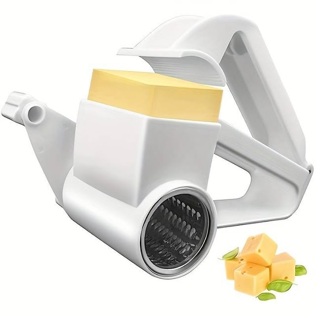 Râpe À Fromage Avec Poignée, Râpe À Fromage Domestique, Râpe À Fromage Manuelle Rotative, Ustensiles De Cuisine, Accessoire De Cuisine