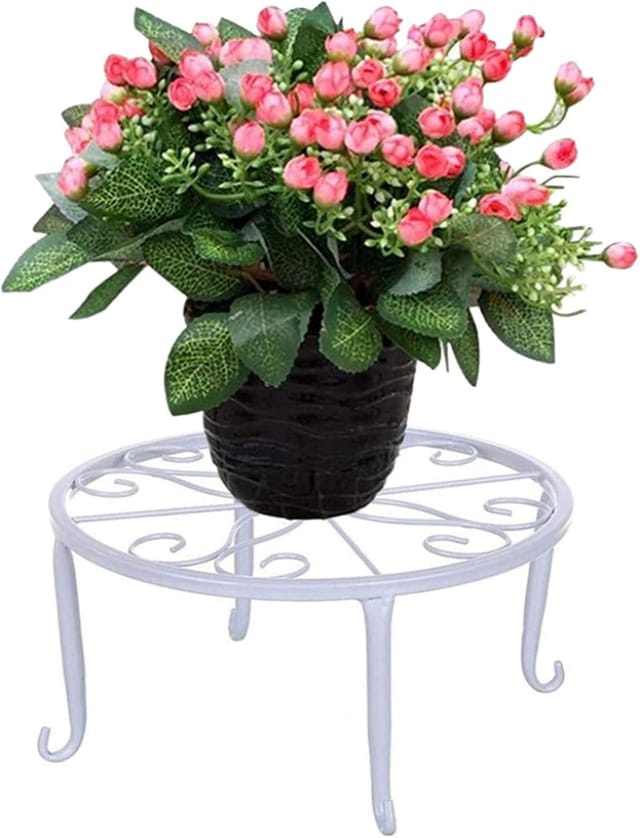 Support En Fer Artistique Pour Plantes En Forme D Échelle Pour Balcon Et Jardin Extérieur Support Pour Pots De Fleurs Décoratif